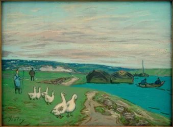 La guardiana de gansos